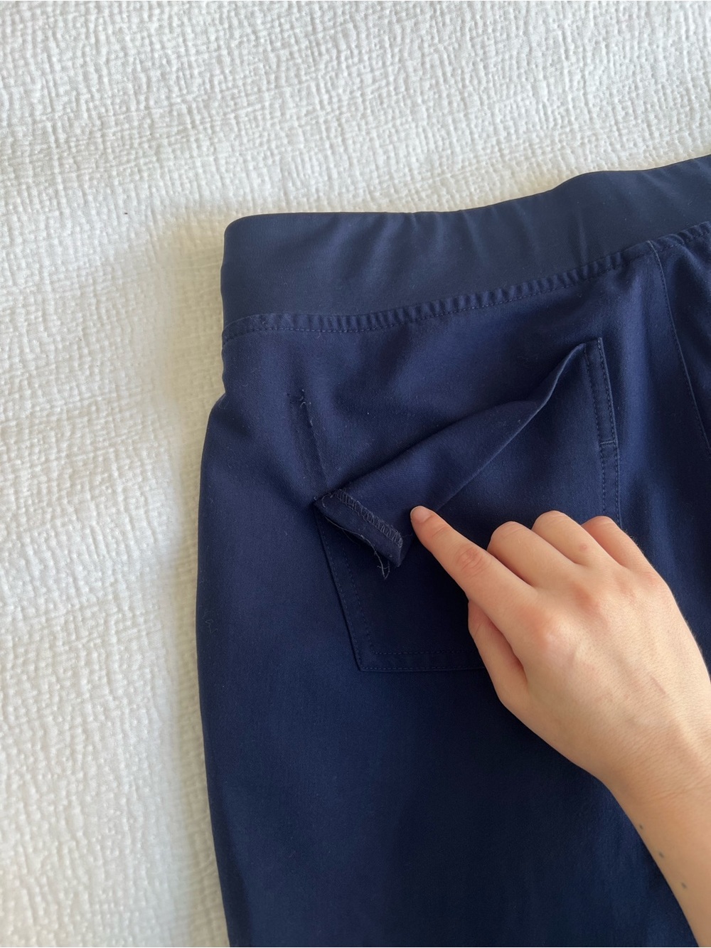 FIGS Zamora Jogger Scrub Pants Navy Blue S - Picture 6 of 8